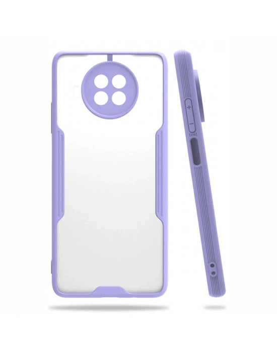 Newface Xiaomi Mi 10T Lite Kılıf Platin Silikon - Lila