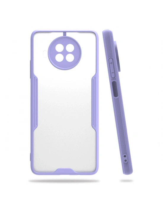 Newface Xiaomi Mi 10T Lite Kılıf Platin Silikon - Lila