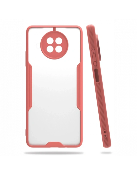 Newface Xiaomi Mi 10T Lite Kılıf Platin Silikon - Pembe