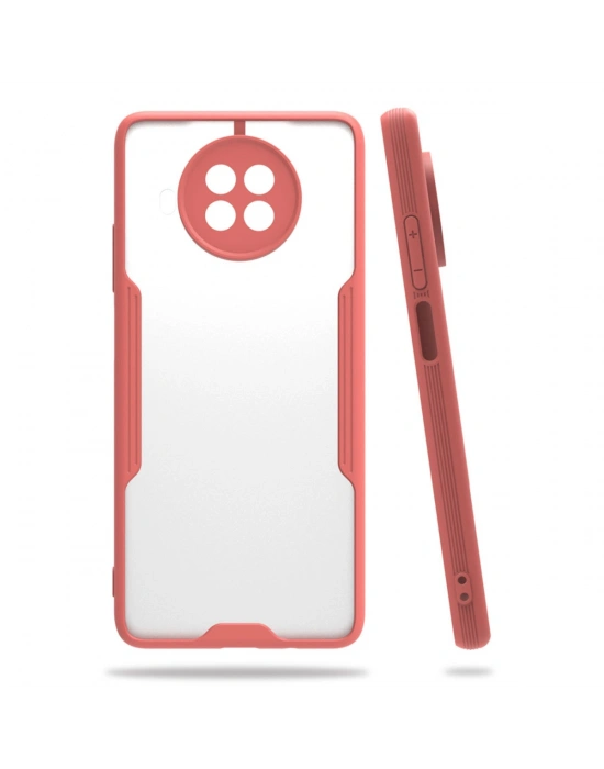 Newface Xiaomi Mi 10T Lite Kılıf Platin Silikon - Pembe