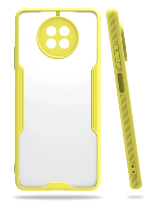 Newface Xiaomi Mi 10T Lite Kılıf Platin Silikon - Sarı