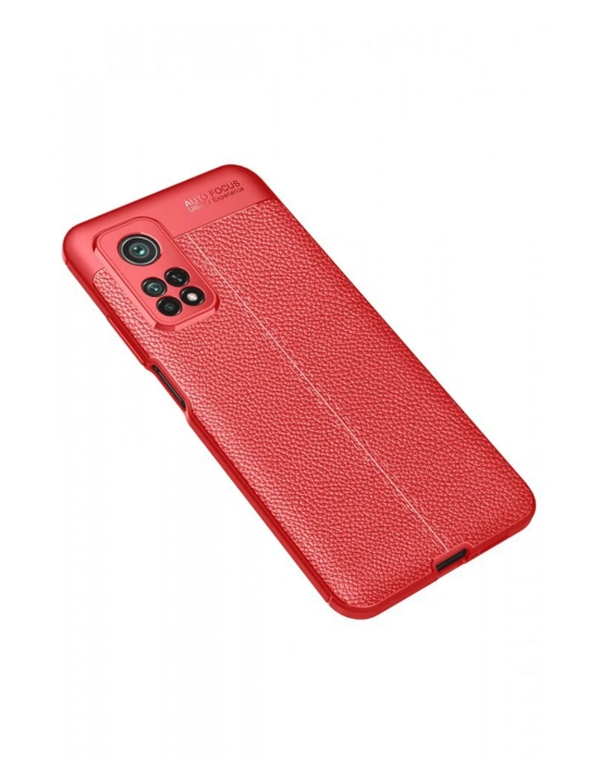Newface Xiaomi Mi 10T Pro Kılıf Auto Focus Kapak - Kırmızı