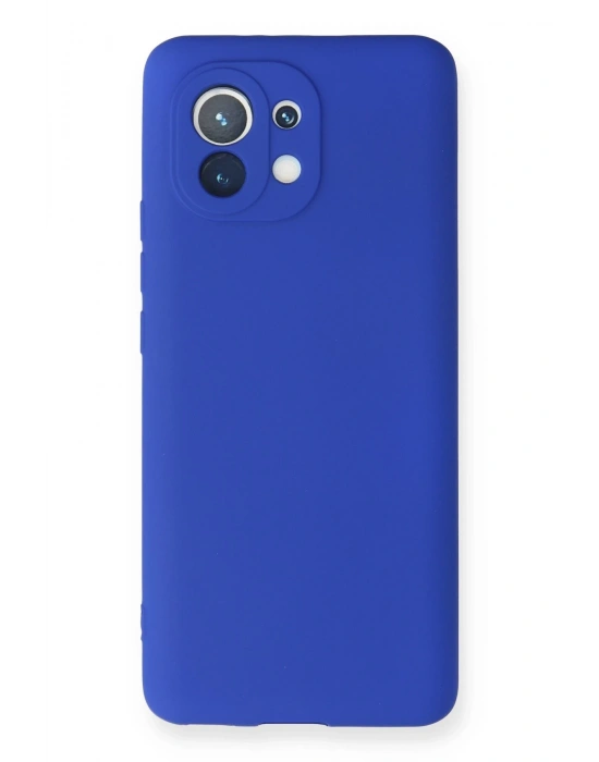 Newface Xiaomi Mi 11 Kılıf First Silikon - Lacivert