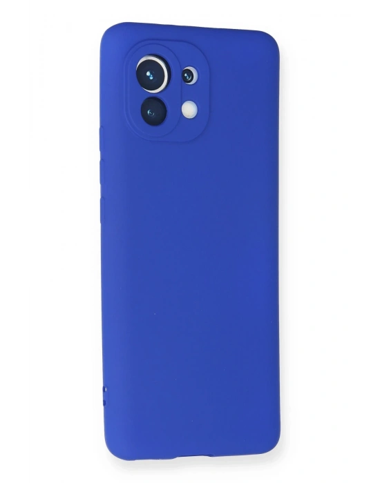 Newface Xiaomi Mi 11 Kılıf First Silikon - Lacivert