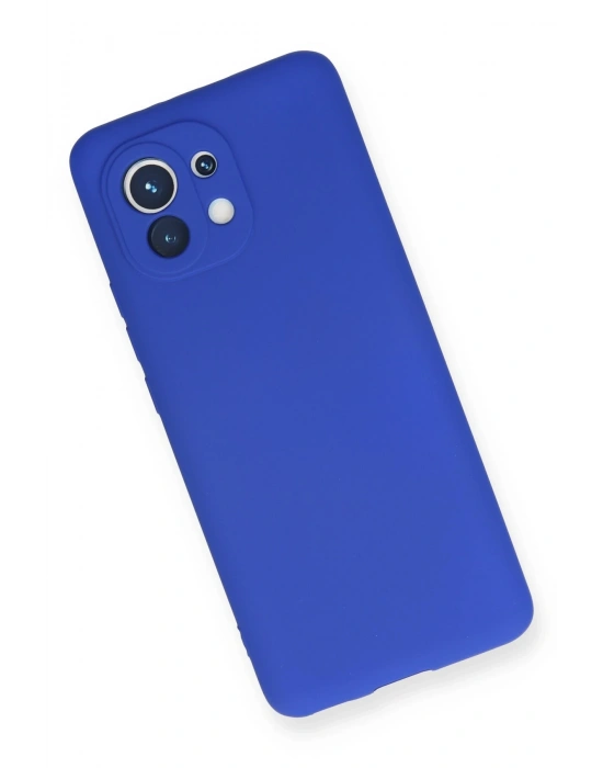 Newface Xiaomi Mi 11 Kılıf First Silikon - Lacivert