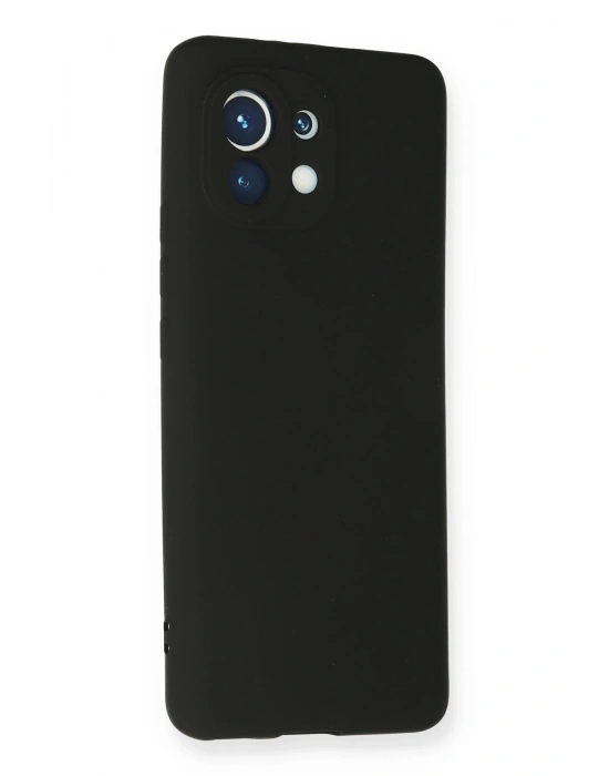 Newface Xiaomi Mi 11 Kılıf First Silikon - Siyah