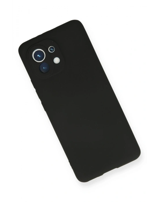 Newface Xiaomi Mi 11 Kılıf First Silikon - Siyah