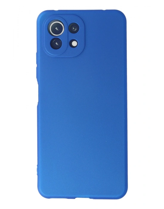 Newface Xiaomi Mİ 11 Lite Kılıf First Silikon - Mavi