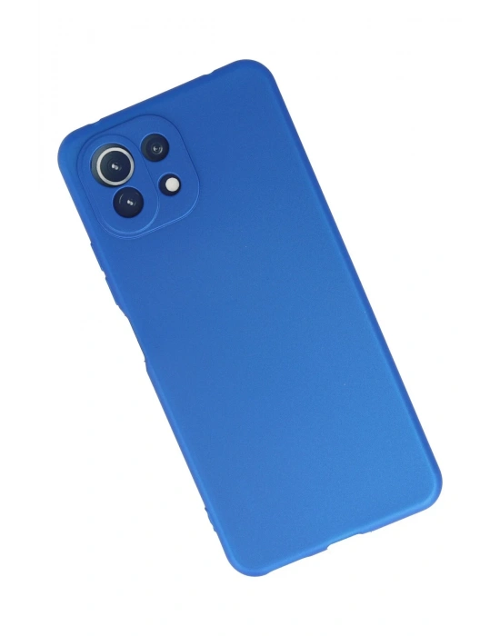 Newface Xiaomi Mİ 11 Lite Kılıf First Silikon - Mavi