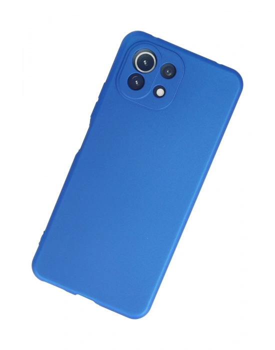 Newface Xiaomi Mİ 11 Lite Kılıf First Silikon - Mavi