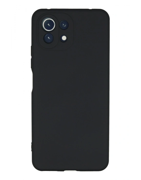 Newface Xiaomi Mİ 11 Lite Kılıf Nano içi Kadife Silikon - Lacivert