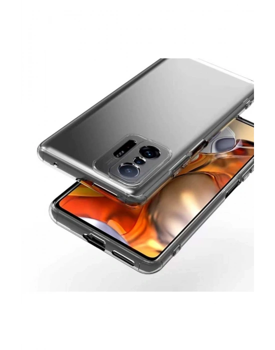 Newface Xiaomi Mi 11T Pro Kılıf Lüx Şeffaf Silikon