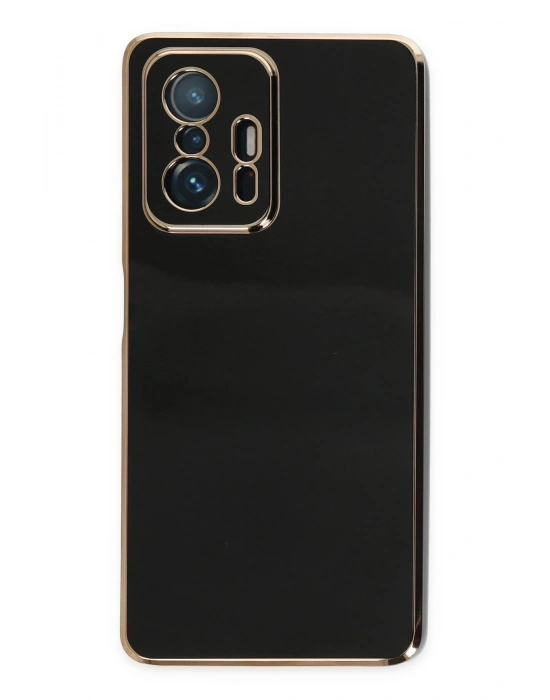 Newface Xiaomi Mi 11T Pro Kılıf Volet Silikon - Siyah