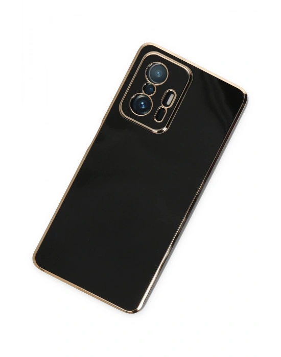 Newface Xiaomi Mi 11T Pro Kılıf Volet Silikon - Siyah