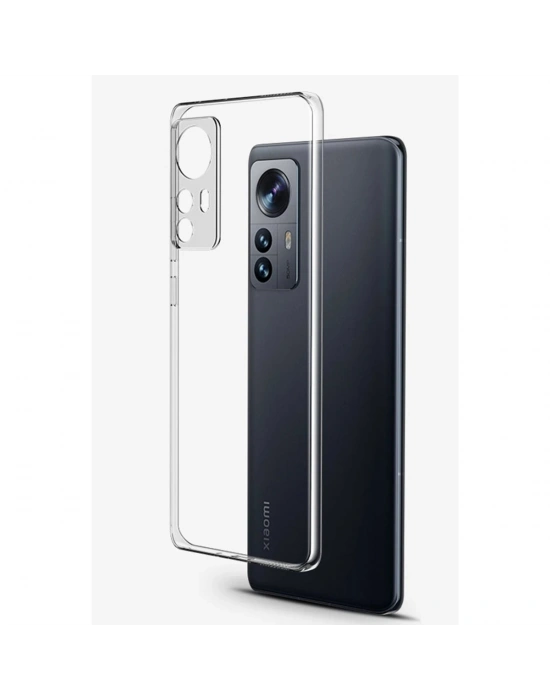 Newface Xiaomi Mi 12 Lite Kılıf Lüx Şeffaf Silikon