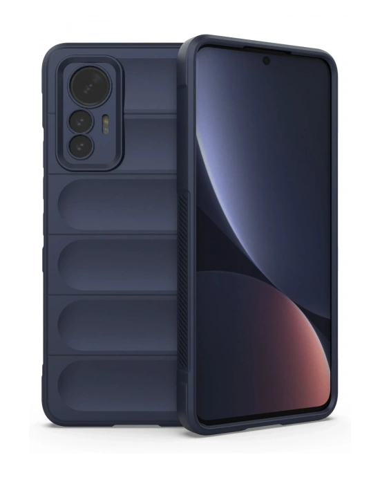 Newface Xiaomi Mi 12 Lite Kılıf Optimum Silikon - Lacivert