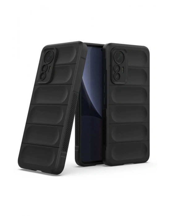 Newface Xiaomi Mi 12 Lite Kılıf Optimum Silikon - Siyah