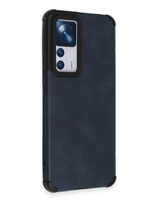 Newface Xiaomi Mi 12T Kılıf Loop Deri Silikon - Lacivert