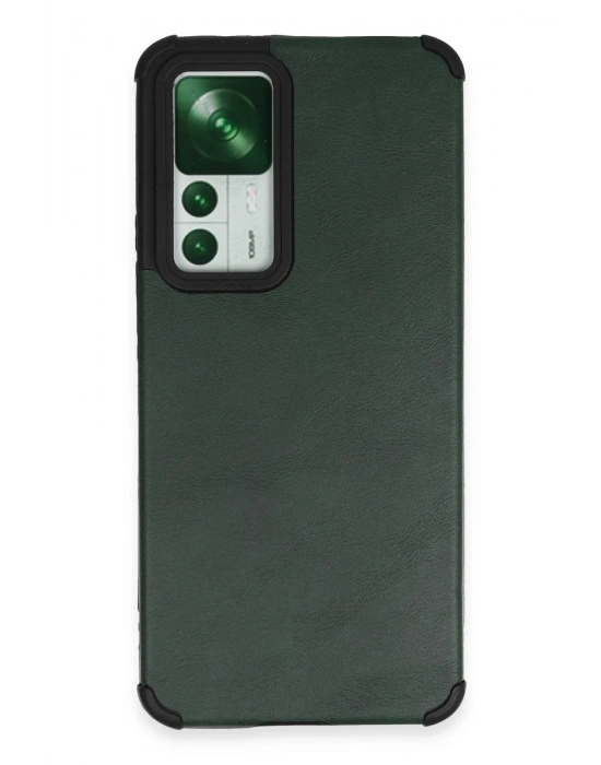 Newface Xiaomi Mi 12T Kılıf Loop Deri Silikon - Yeşil