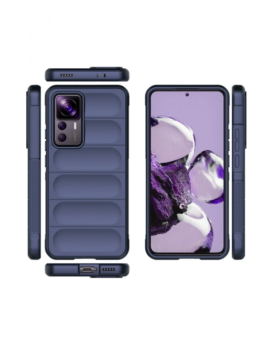 Newface Xiaomi Mi 12T Pro Kılıf Optimum Silikon - Lacivert