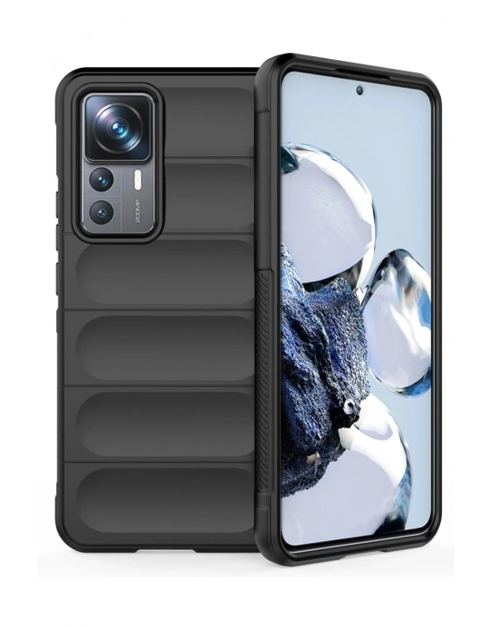 Newface Xiaomi Mi 12T Pro Kılıf Optimum Silikon - Siyah