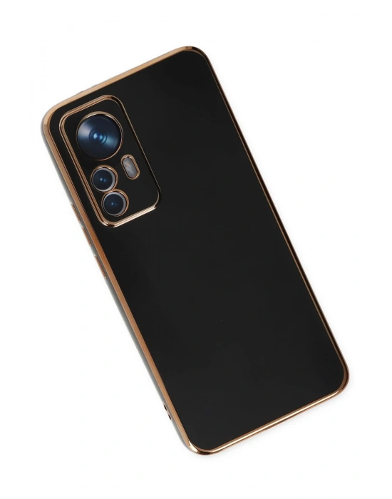 Newface Xiaomi Mi 12T Pro Kılıf Volet Silikon - Siyah