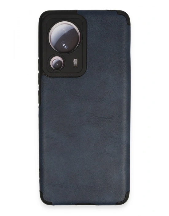 Newface Xiaomi Mi 13 Lite Kılıf Loop Deri Silikon - Lacivert