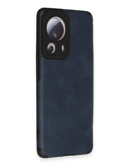 Newface Xiaomi Mi 13 Lite Kılıf Loop Deri Silikon - Lacivert
