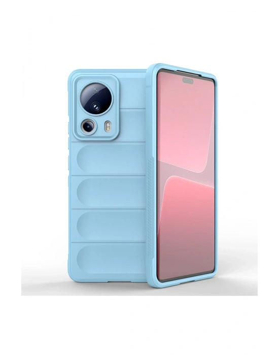 Newface Xiaomi Mi 13 Lite Kılıf Optimum Silikon - Sky Blue
