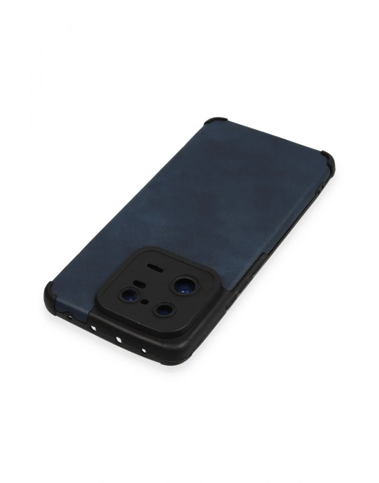 Newface Xiaomi Mi 13 Pro Kılıf Loop Deri Silikon - Lacivert