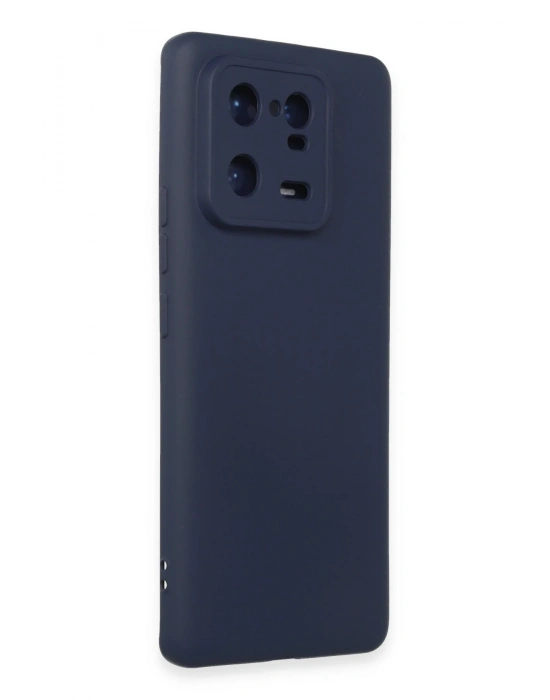 Newface Xiaomi Mi 13 Pro Kılıf Nano içi Kadife Silikon - Lacivert