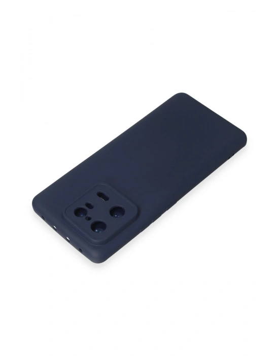 Newface Xiaomi Mi 13 Pro Kılıf Nano içi Kadife Silikon - Lacivert