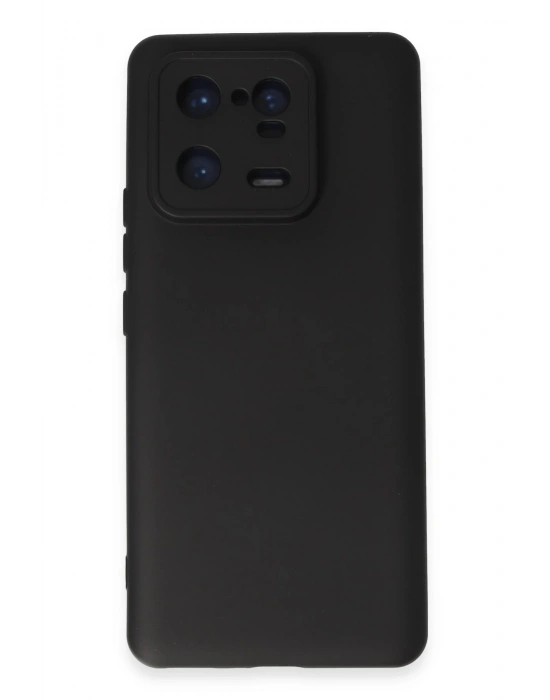 Newface Xiaomi Mi 13 Pro Kılıf Nano içi Kadife Silikon - Siyah