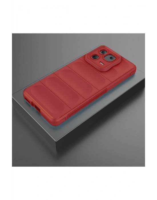 Newface Xiaomi Mi 13 Pro Kılıf Optimum Silikon - Kırmızı