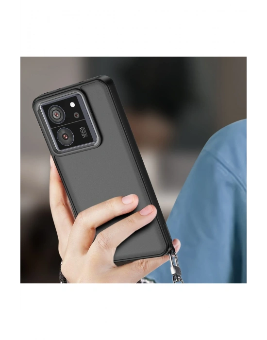 Newface Xiaomi Mi 13T Kılıf Elegant Kapak - Pudra