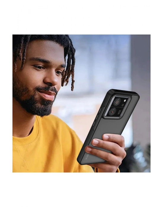 Newface Xiaomi Mi 13T Kılıf Elegant Kapak - Pudra