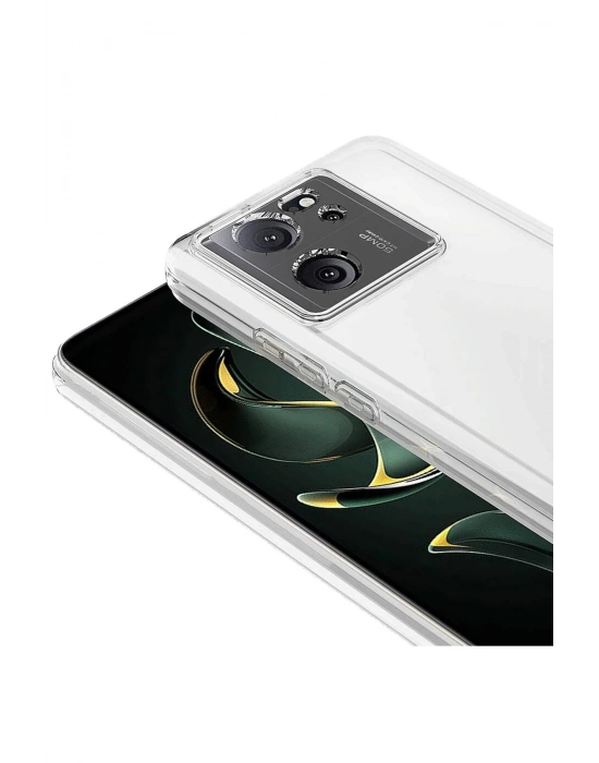 Newface Xiaomi Mi 13T Pro Kılıf Lüx Şeffaf Silikon