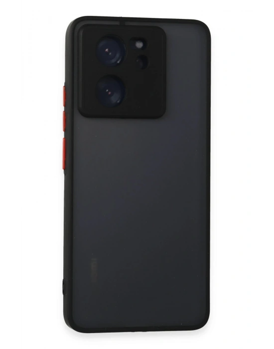 Newface Xiaomi Mi 13T Pro Kılıf Montreal Silikon Kapak - Siyah