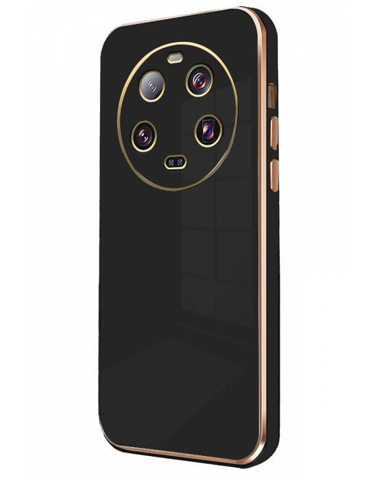 Newface Xiaomi Mi 14 Ultra Kılıf Volet Silikon - Siyah