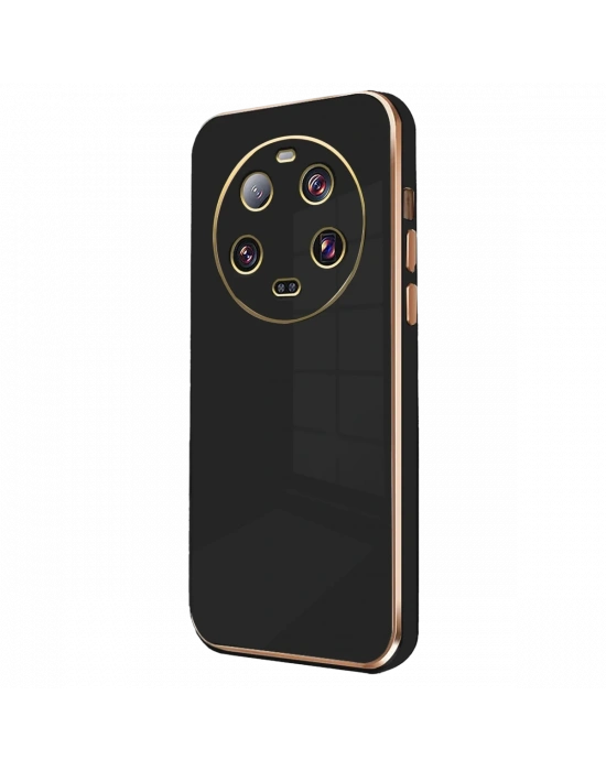 Newface Xiaomi Mi 14 Ultra Kılıf Volet Silikon - Siyah