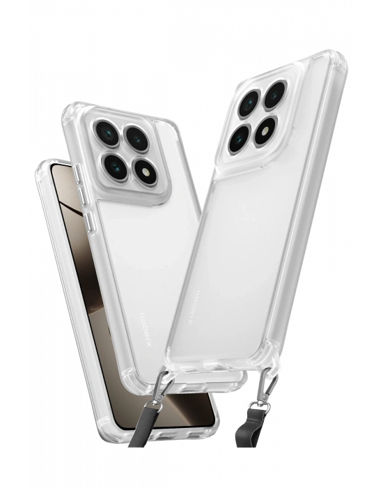 Newface Xiaomi Mi 14T Kılıf Penta Silikon Kılıf - Şeffaf