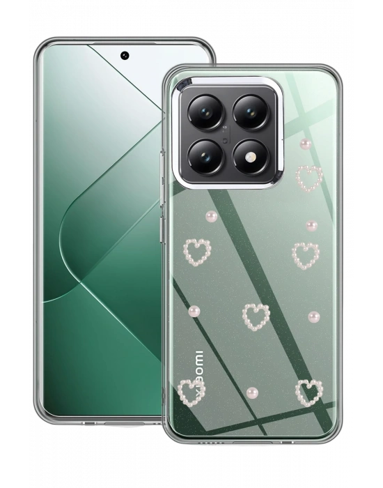 Newface Xiaomi Mi 14T Pro Fiyonk Desenli Kapak - Desen 10