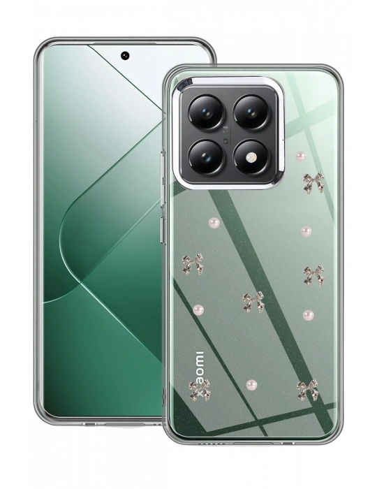 Newface Xiaomi Mi 14T Pro Fiyonk Desenli Kapak - Desen 8