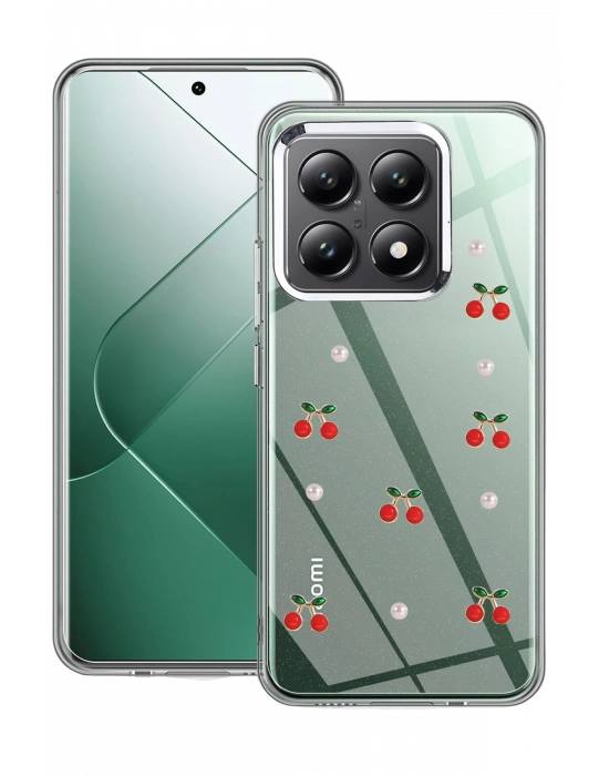 Newface Xiaomi Mi 14T Pro Fiyonk Desenli Kapak - Desen 9