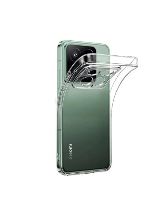 Newface Xiaomi Mi 14T Pro Kılıf Lüx Şeffaf Silikon