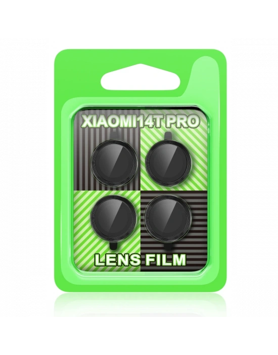 Newface Xiaomi Mi 14T Pro Raze Metal Kamera Lens - Siyah