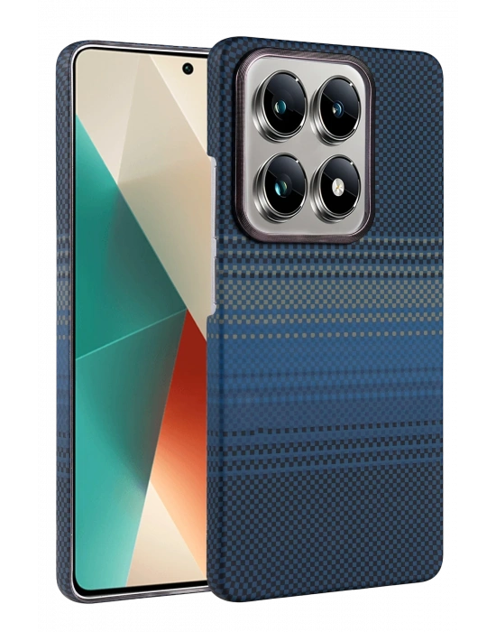 Newface Xiaomi Mi 14T Pro Vega Magsafe Kapak - Mavi