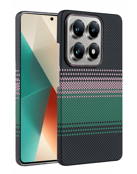 Newface Xiaomi Mi 14T Pro Vega Magsafe Kapak - Yeşil