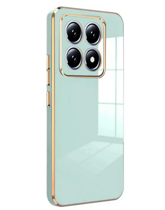 Newface Xiaomi Mi 14T Pro Volet Silikon - Açık Yeşil