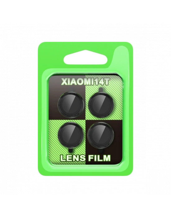 Newface Xiaomi Mi 14T Raze Metal Kamera Lens - Siyah